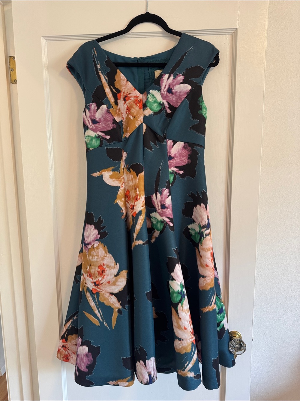 Anthropologie Moulinette Soeurs Baikal Dress Floral Fit & Flare Size 10